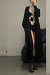 SAMUEL GUI YANG Phoenix hammered silk dress DR01-1